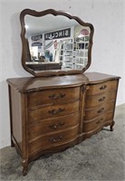 8 drawer dresser with mirror 56"20"34" proceeds