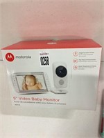 MOTOROLA 5" VIDEO BABY MONITOR