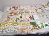 Lot of Vintage Holiday Greeting Cards - Most