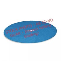 Intex round solar pool cover