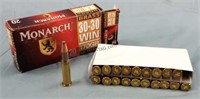 20 Rounds Monarch 30-30 170gr. FSP Ammunition