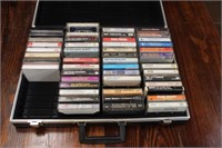 Cassette Brief Case full of Cassettes