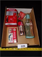 Coca-Cola Tins & Matchbox