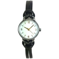Time and Tru Women's White Dial Wristwatch