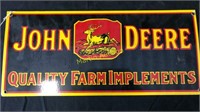 JD Quality Farm Equipment Sign