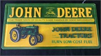 JD Two Cylinder Tractors Sign