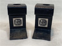 Kansas City Southern RR Rail Track Bookends