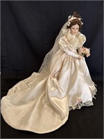 Ashton Drake Porcelain Bride Doll Elizabeth