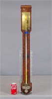 19th c. Mahogany Barometer