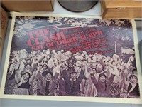 The clash poster - Reprint