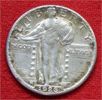 1926 D Standing Liberty Silver Quarter