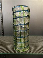 Tiffany style art glass vase