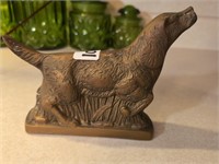 Brass dog statue by Andrea by Sadek