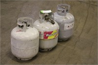 (3) 20lb Propane Tanks