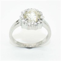 SILVER CERTIFIED MOISSANITE (ROUND 7 & 2