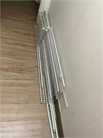 White Tier metal shelf- assembly required