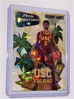 RARE '23 BRONNY JAMES CRACKED ICE BASKETBALL CARD