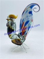 Blown Glass Rooster