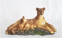 Nature's Majestic Cats Figure, Hamilton Collection