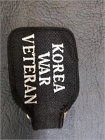 Korea war veteran key chain