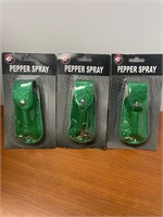 3 Pepper Spray with Key Chain Case