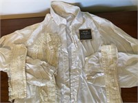 Men's Vintage Ruffled Dress Shirt