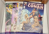 Lot of 4 Conan Comics