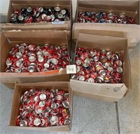 T - BOXES OF EMPTY SODA CANS (G18)