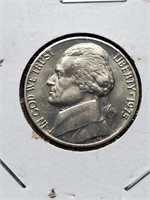 BU 1975 Jefferson Nickel