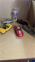 5pc Diecast 1 24th Scale Sports Hardtops