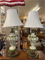 (2) Porcelain Table Lights