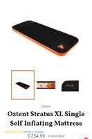 Oztent Stratus XL Single Self Inflating Mattress