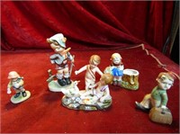 Vintage Occupied japan figures and more.