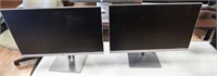 2 HP 24" - THIN LINE FLAT PANEL MONITORS