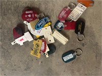 Advertisement key chains