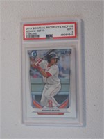 2014 BOWMAN PROSPECTS MOOKIE BETTS PSA 9