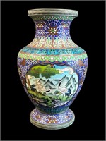 Vintage cloisonné vase