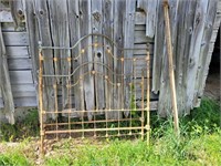 cast iron bed