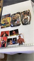 Wrestling collectable action figures, various