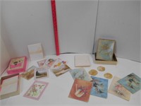 Vintage Cards and Sand Dollars
