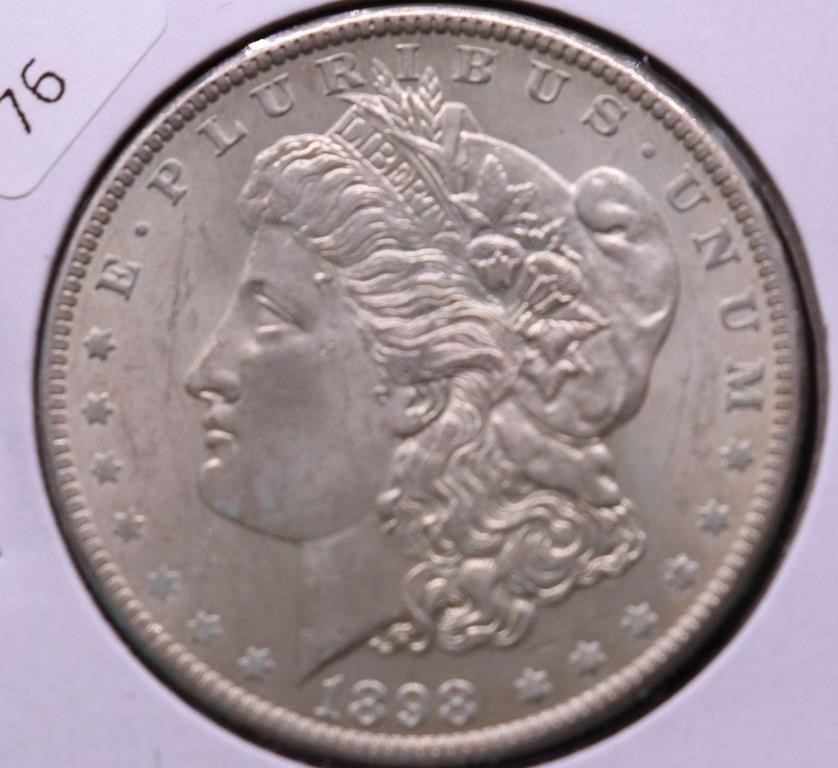 White Marble Coin Auction