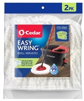 O-Cedar EasyWring Spin Mop Microfiber (2-Pack)