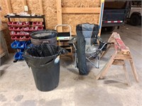 Hardware Organizer, Trash Cans, Step Stools