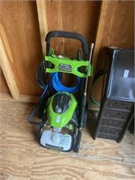 Green works 2000 psi, electric pressure washer