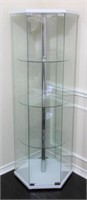 Contemporary Glass Curio Cabinet, with