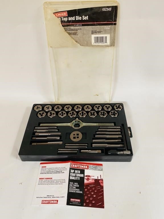 Craftsman Tap & Die Set