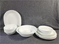 Corelle White Dishes