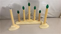 Vintage  Christmas Candle Lights