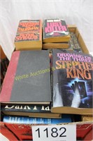 Huge Box Lot of Stephen King Books