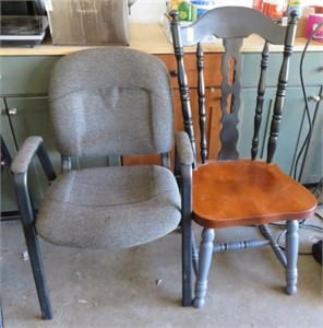 2 odd chairs